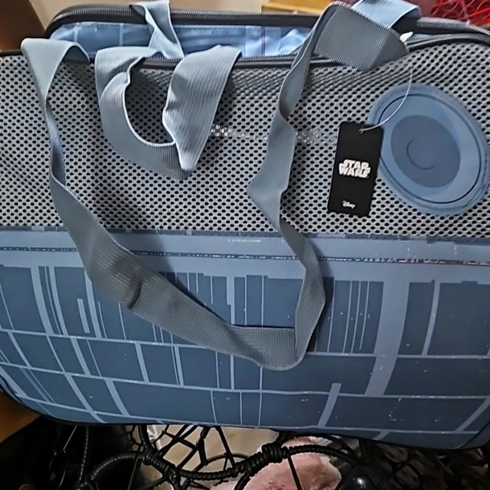 NEW Buckle-down Star Wars Death Star Pet Carrier w/tag
